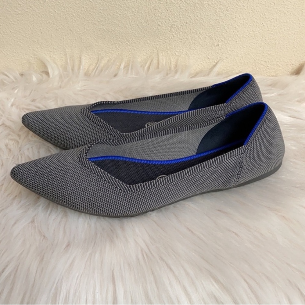 Like new Rothy’s point size 9 in discontinued color Cloud Grey Birdseye